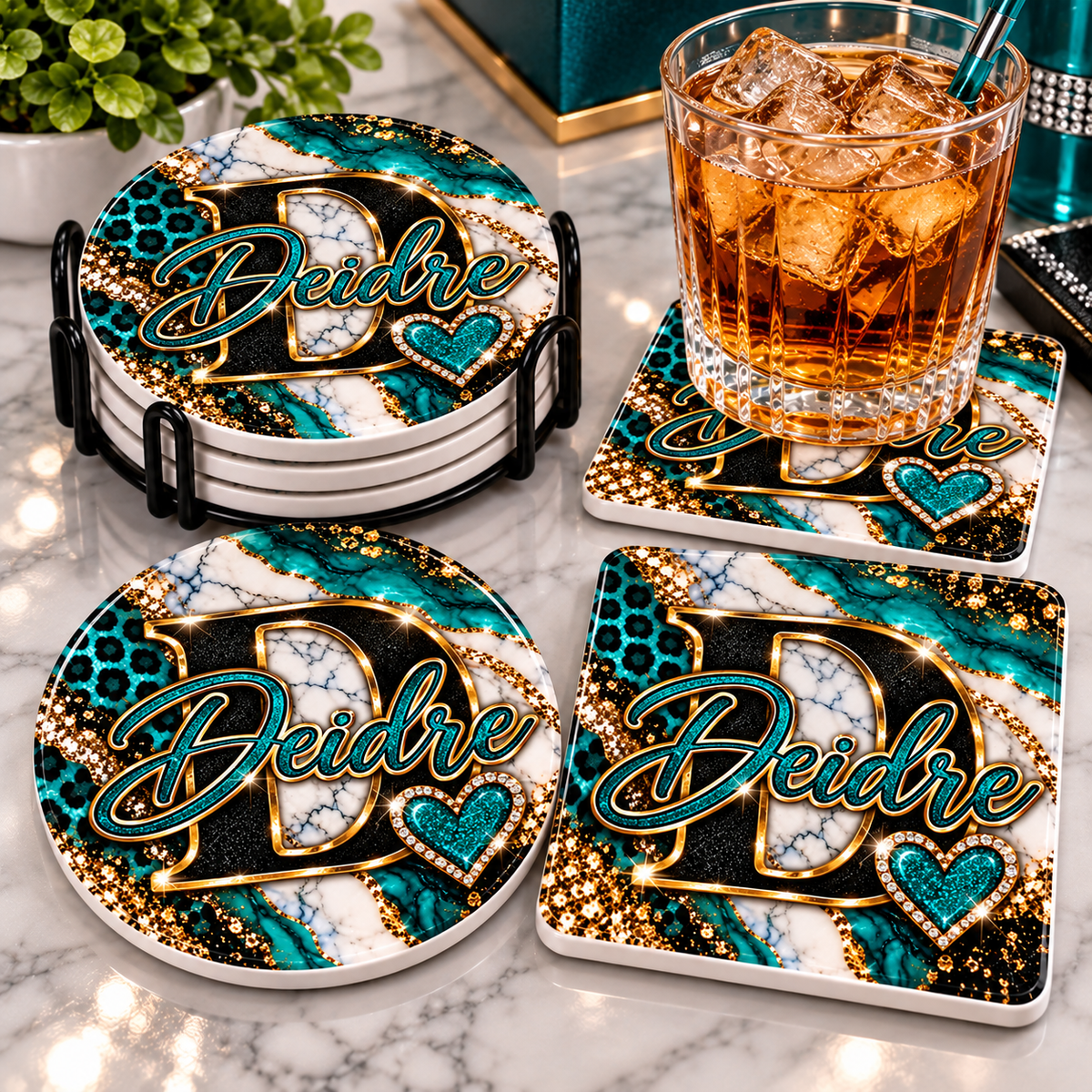 Custom Sublimation Coasters