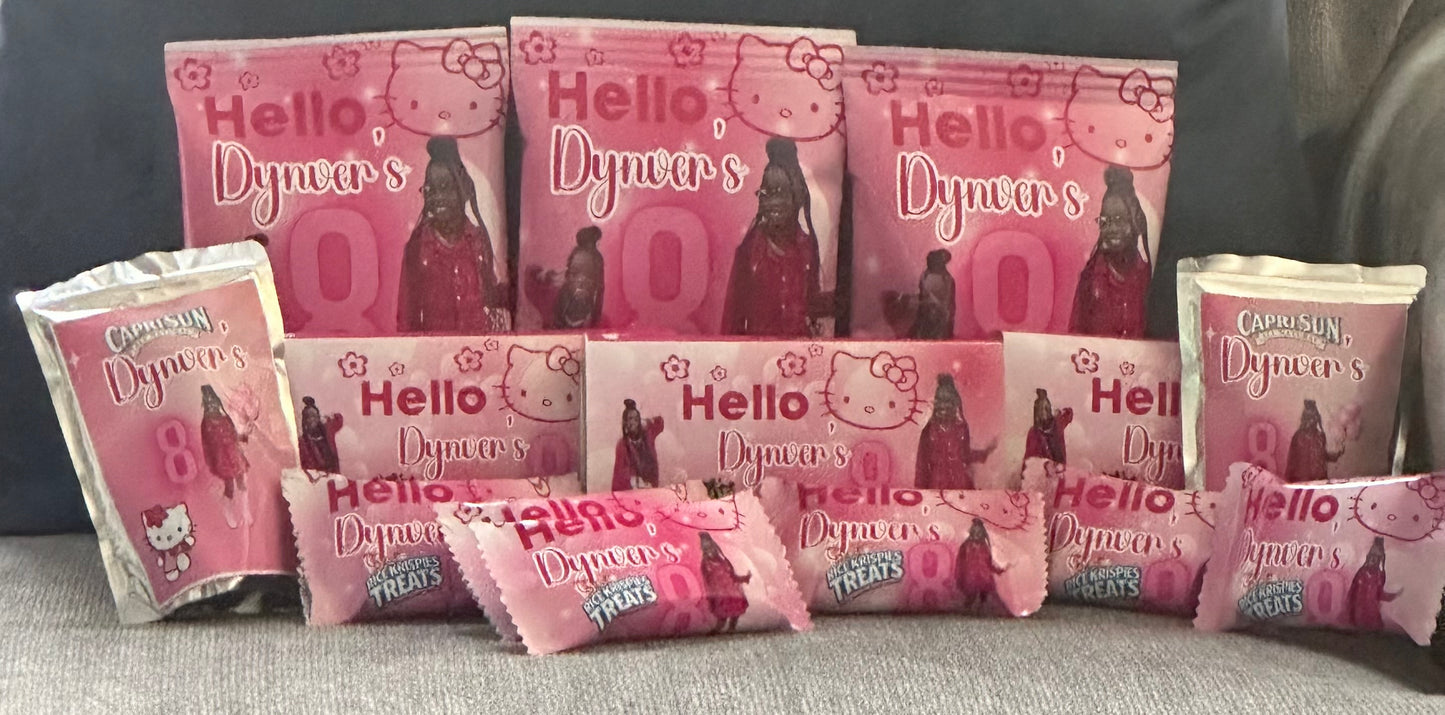 Custom Party Favors Package