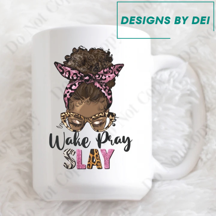 Wake Pray Slay Mug
